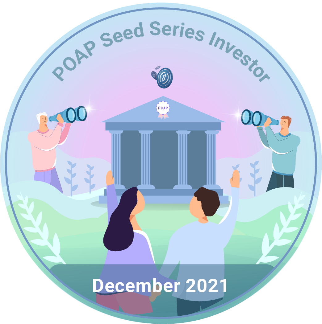 POAP Seed Series Investors  POAP image