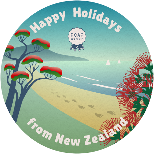 POAPathon Holiday Spectacular - From New Zealand POAP image