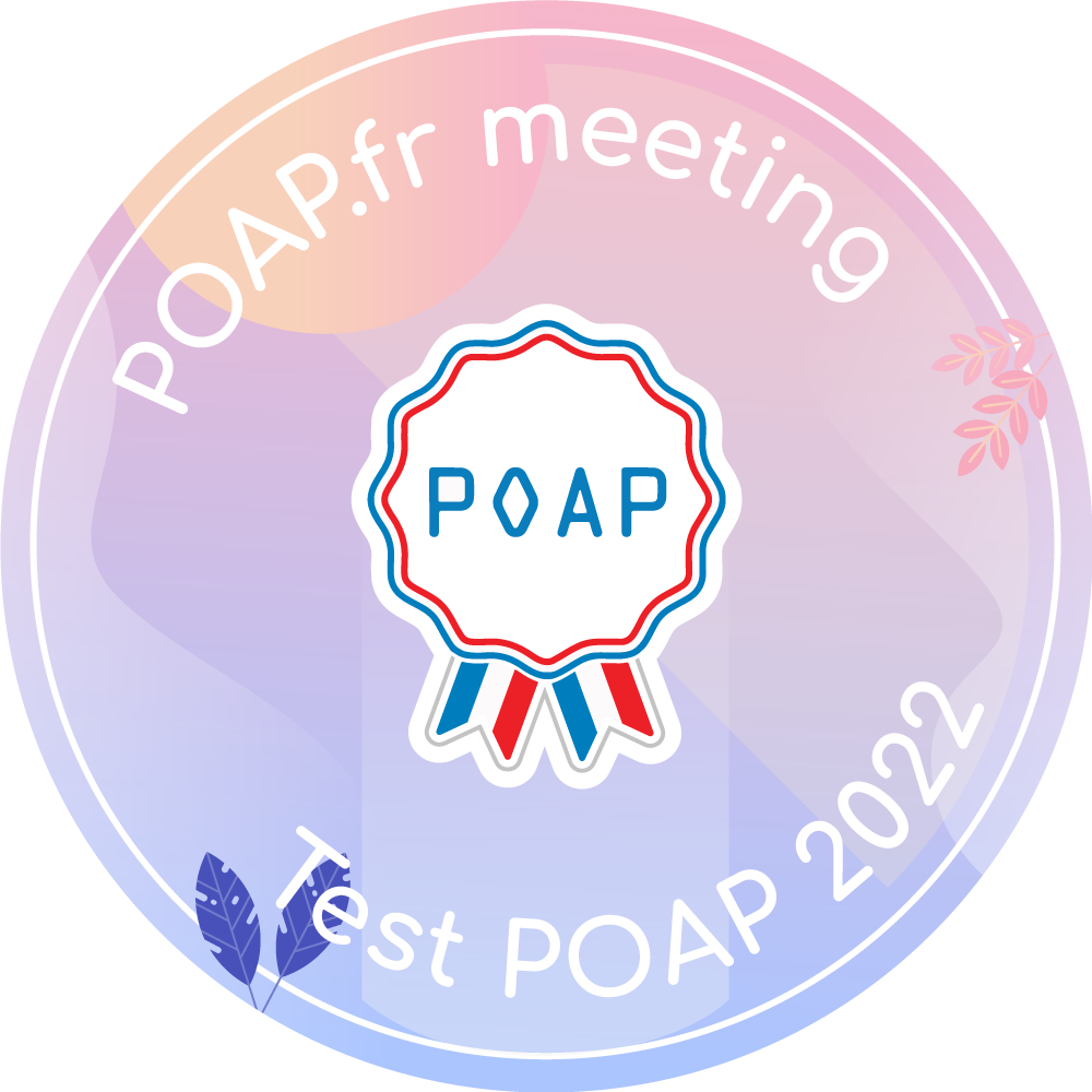 POAP.fr test meeting POAP image