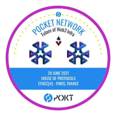 Pocket Network and the Future of Web3 Infrastructure - EthCC [4] POAP image