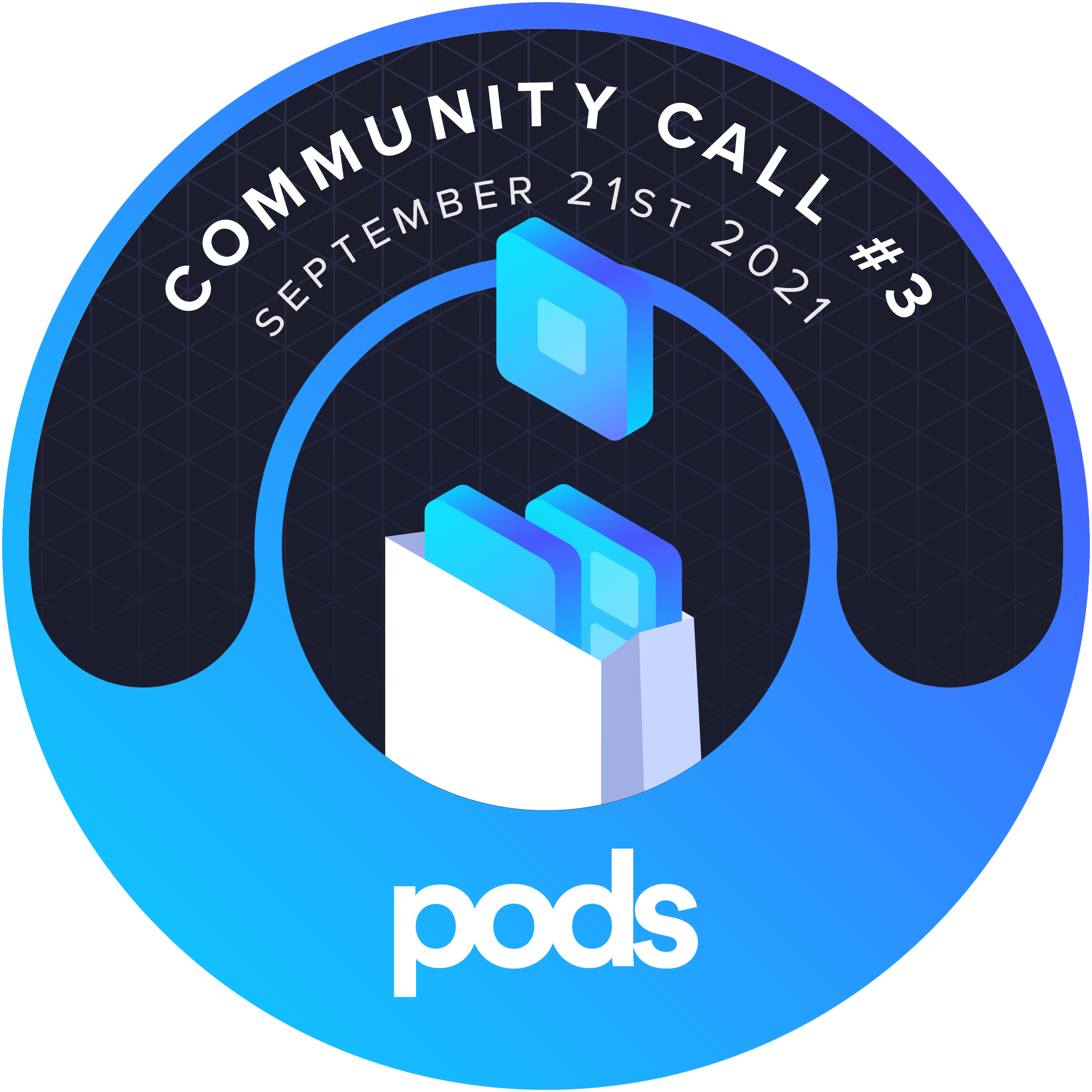 Pods Community Call #3 POAP image