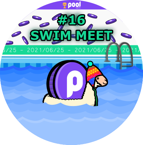 PoolTogether 'Swim Meet' #16 POAP image