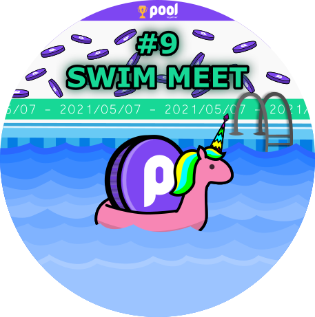 PoolTogether 'Swim Meet' #9 POAP image