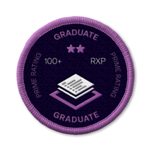 Prime Rating Graduate Patch POAP image