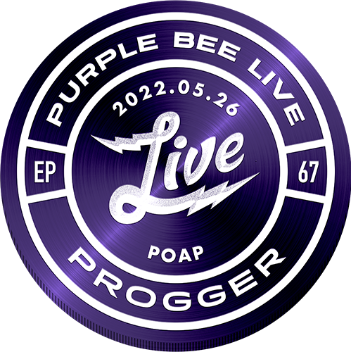 Progger • Purple Bee Live E67 POAP image