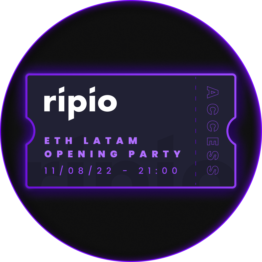 Proof of Invitation - Ripio Opening Party POAP image