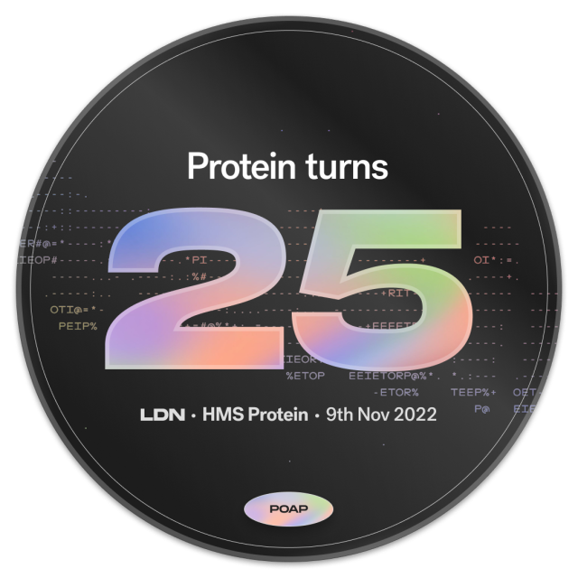 Proteins 25th Birthday Boat Party! POAP image