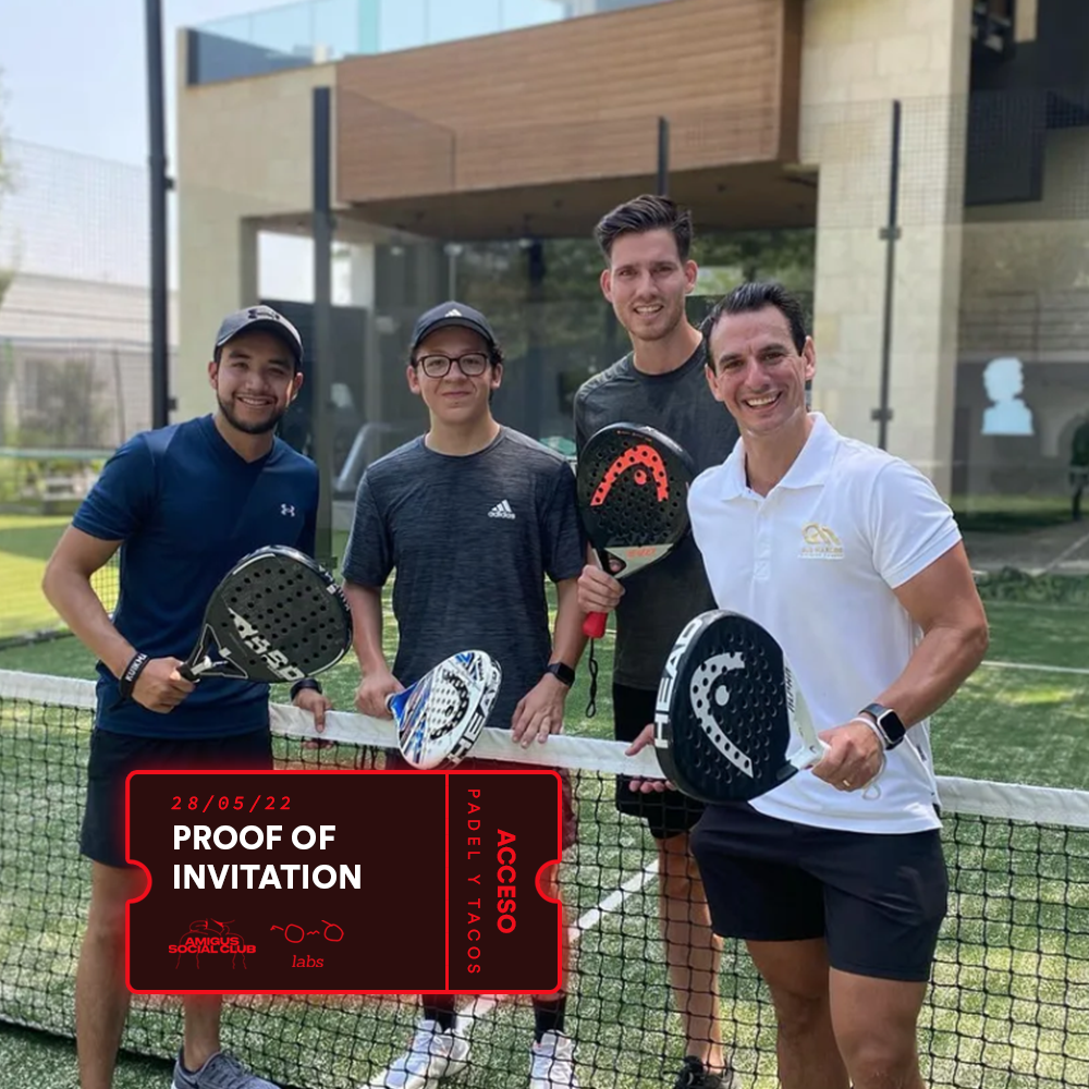 Prueba de Invitación: Padel y Tacos con Gus Marcos POAP image