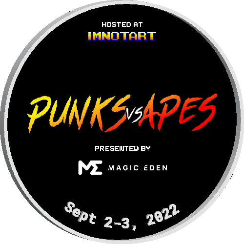 Punks vs. Apes 2022 @ imnotArt Chicago POAP image