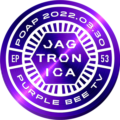 PURPLE BEE • JAGTRONICA 53 POAP image