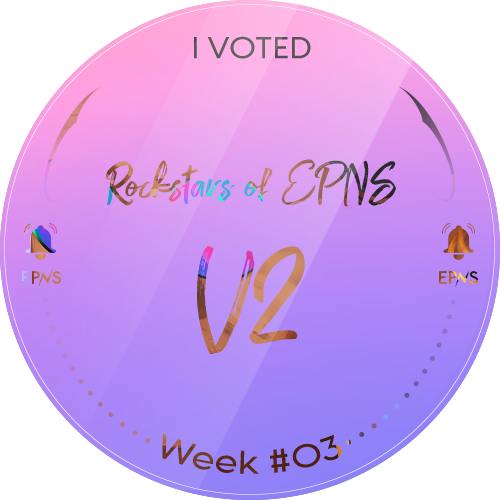 Push Governance Proposal Vote - Week #03 ROCKSTARS of EPNS v2 - Nominations POAP image
