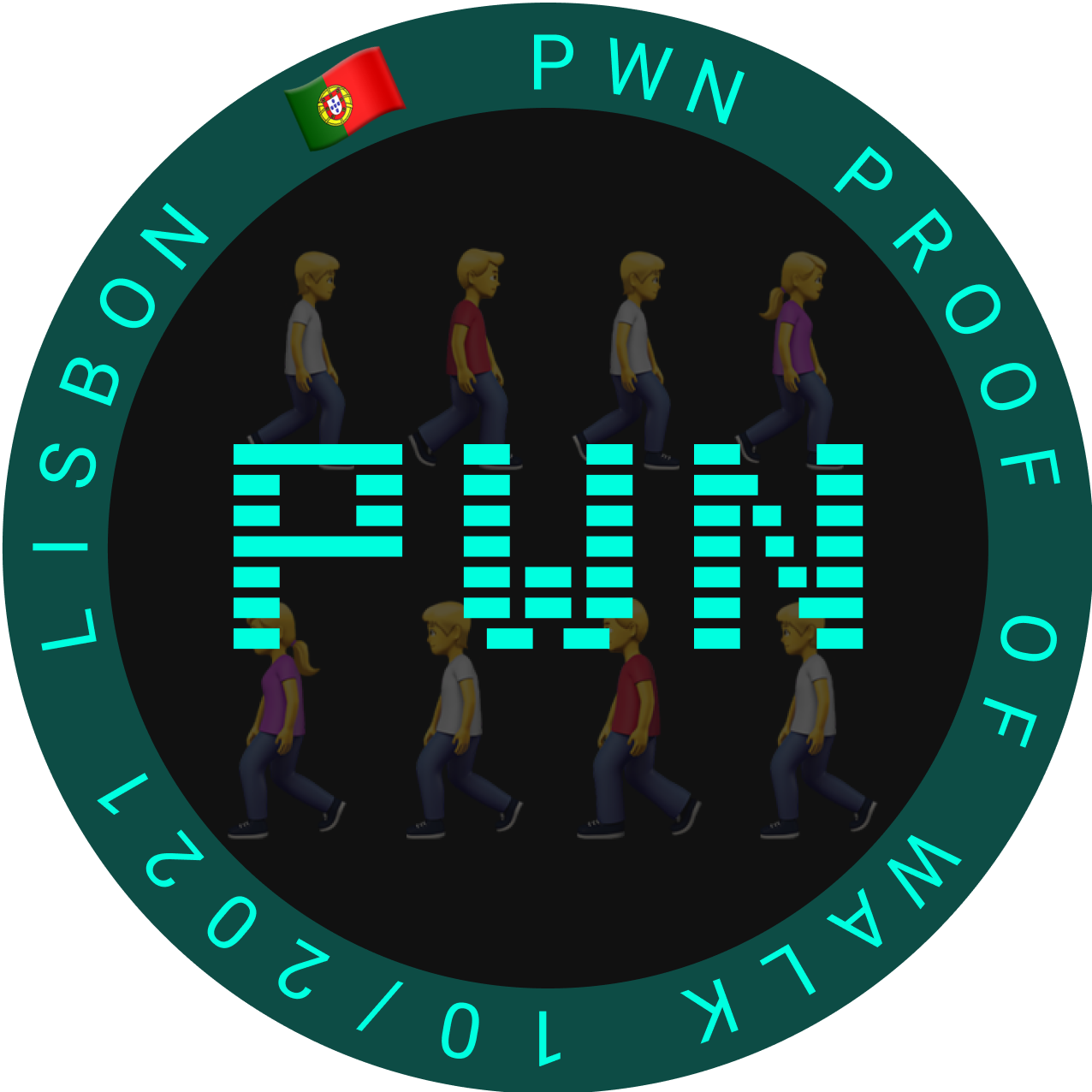 PWN Proof Of Walk #01: Lisbon drop image