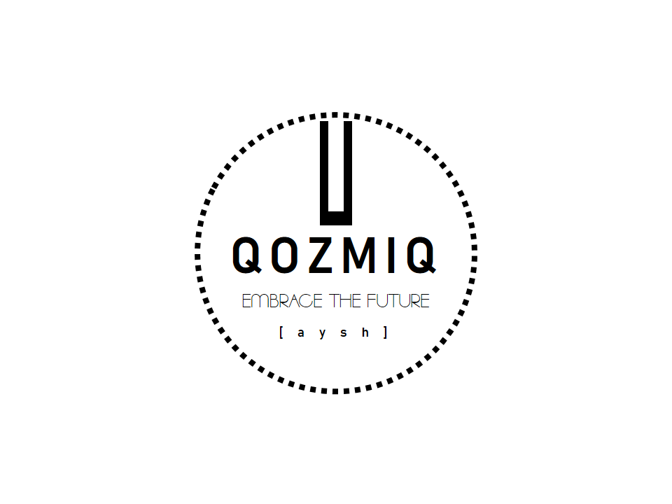 QOZMIQ | Embrace The Future | Spatial.io | Virtual Solo Show POAP image
