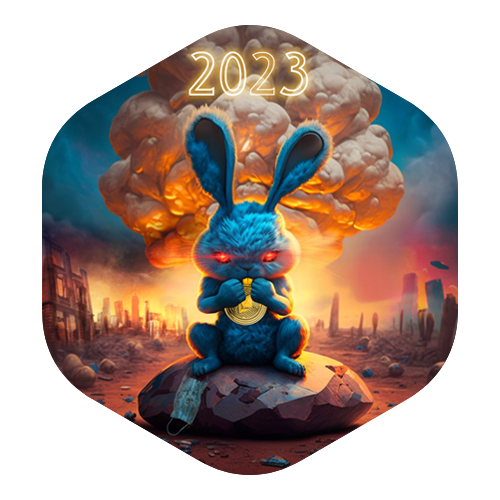 Rabbit DAO early supporter and investors POAP image