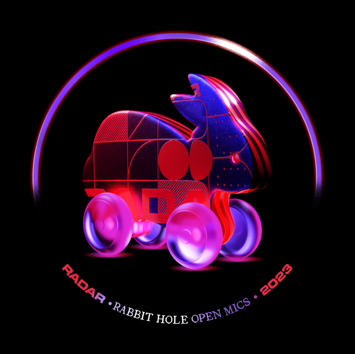 RADAR Rabbit Hole Open Mic Presenter – 2023 Season POAP image