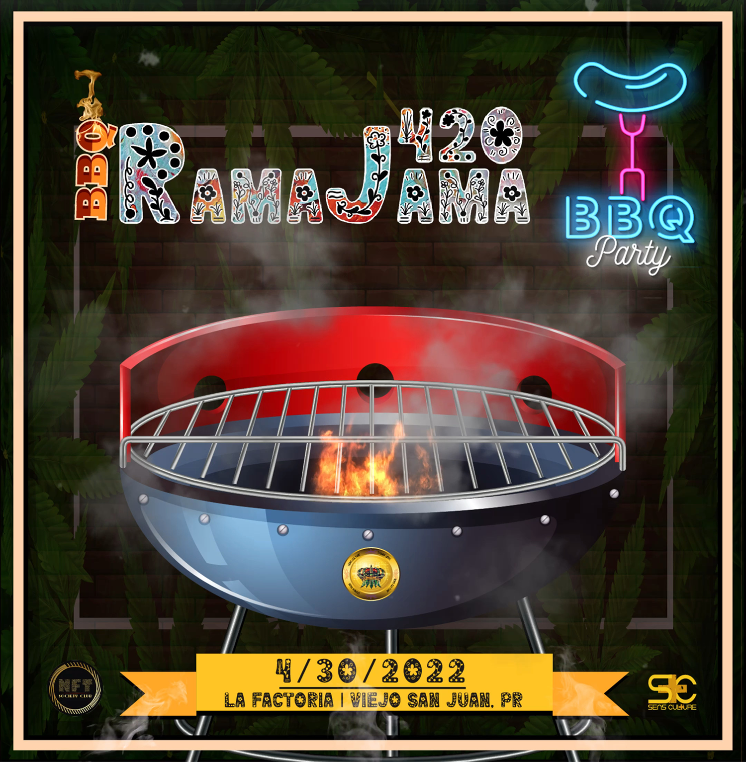 RAMAJAMA 420 BBQ Party 2022 POAP image