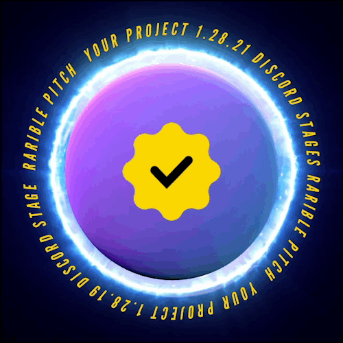 Rarible Discord Stages: Pitch Your Project 1.28.21 #2 POAP image