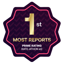 Rate-athon 2 - #1 No. of Report POAP image
