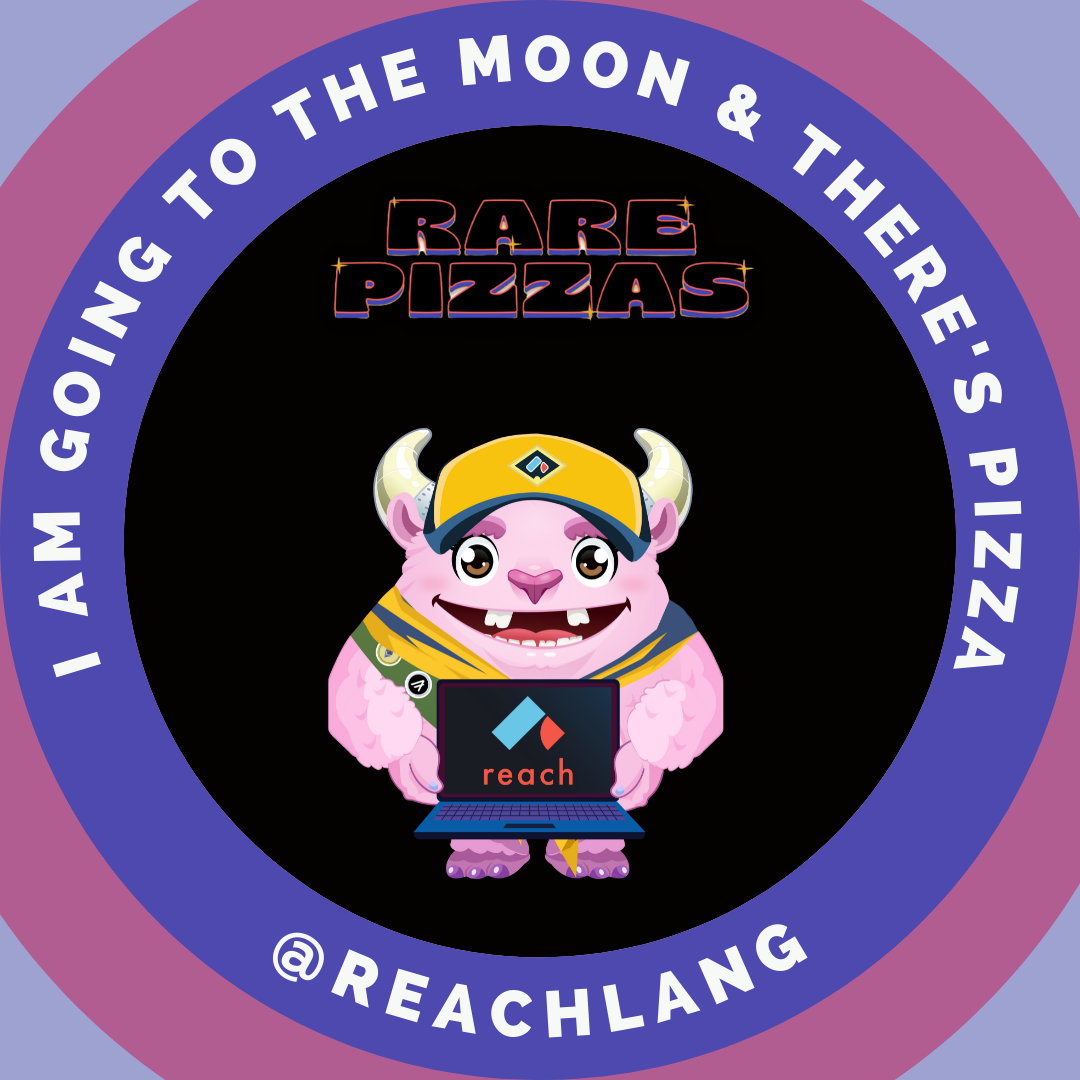 Reach to the Moon Pizza Party POAP image