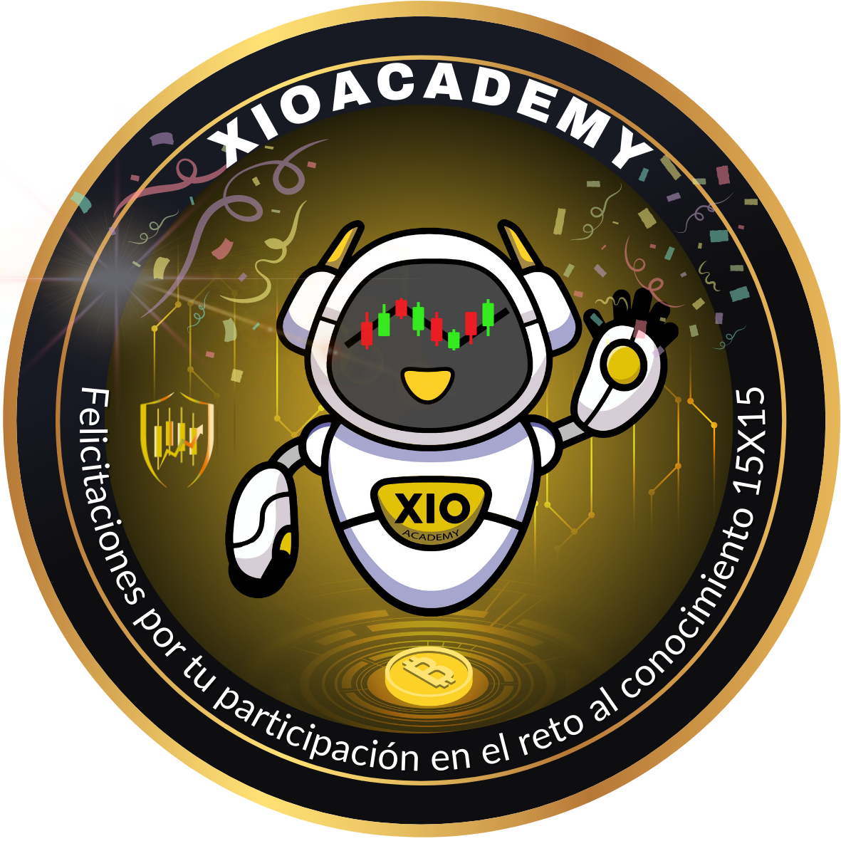 Reconocimiento de tu asistencia al reto challenge 15*15 POAP image