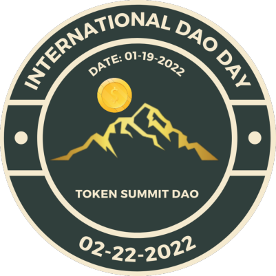 REtoken DAO | Token Summit Dao 🏡｜Community Call #21｜Planning our Participation #DAOday22222｜Wed 7p EST｜19Jan2022 POAP image