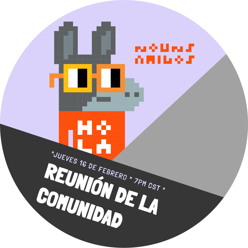 Reunión de la comunidad Nouns Amigos POAP image