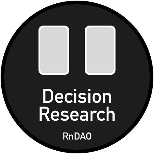 RnDAO Decision Research - Survey Test POAP image