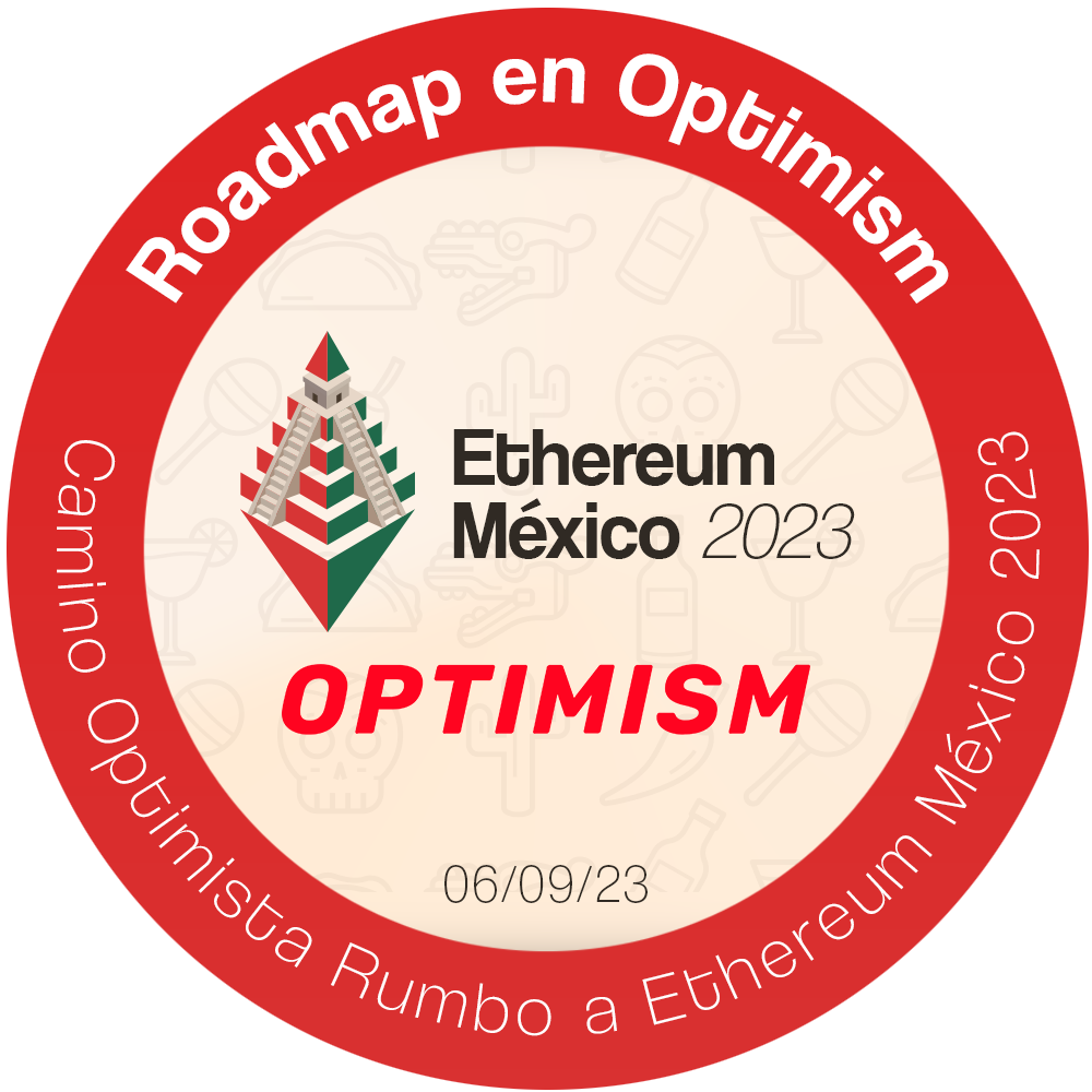 Roadmap en Optimism - Rumbo a Ethereum México 2023 | Ethereum México & Optimism en Español drop image