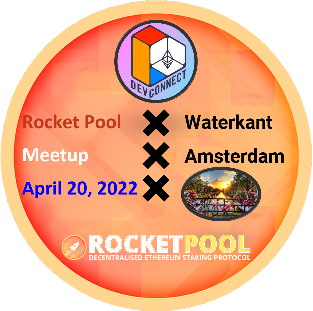 Rocket Pool meetup at DevConnect Amsterdam POAP image