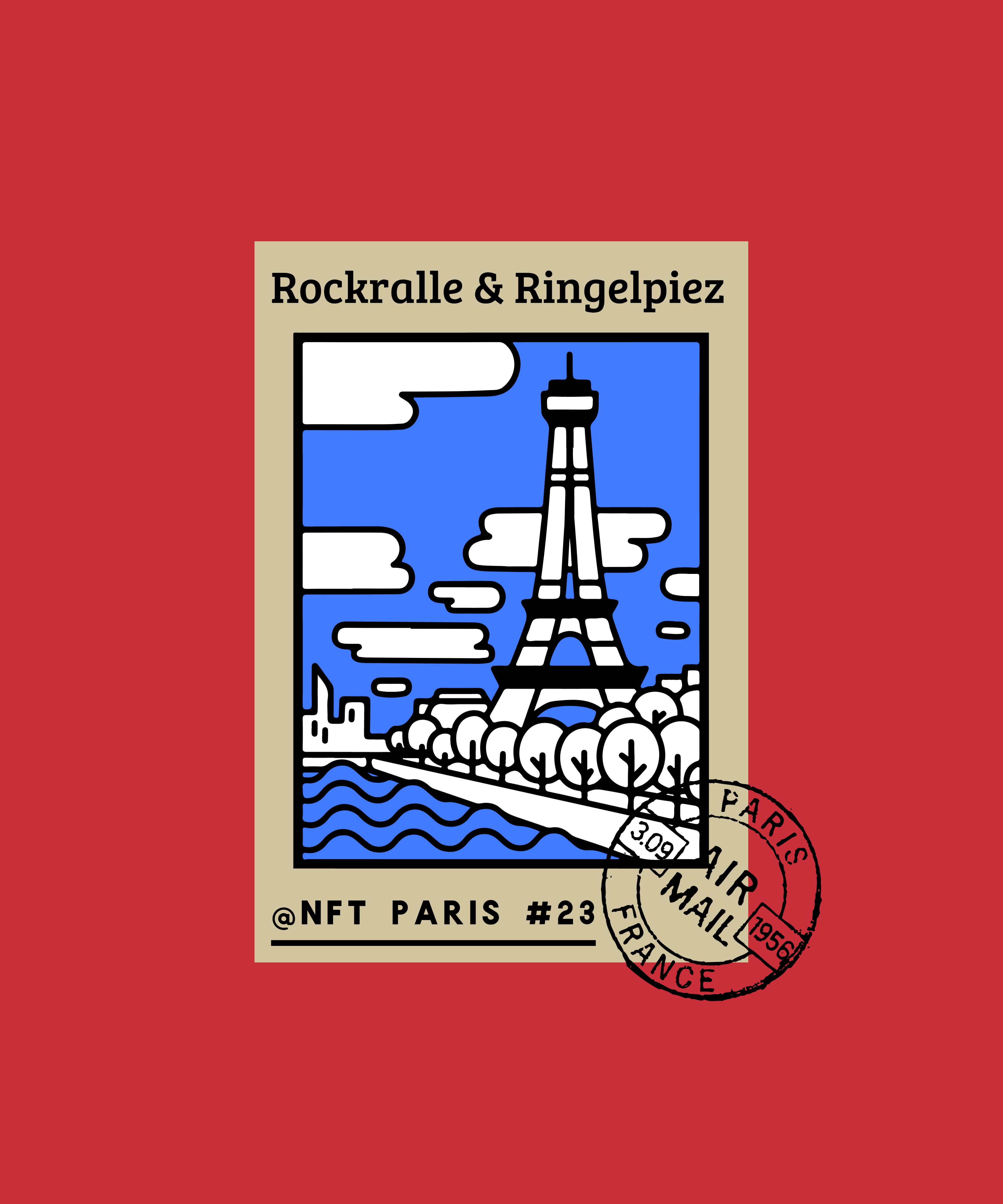 Rockralle & Ringelpiez @ NFT Paris POAP image