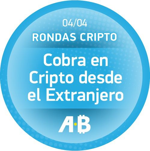 Rondas Cripto - Cobrar cripto desde el extranjero  POAP image