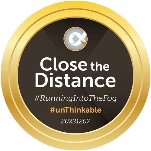 Running Into The Fog #unThinkable December 7, 2022 - OpenRECON POAP image