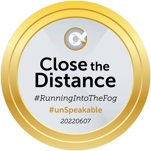 Running Into The Fog #Unspeakable June 7, 2022 - OpenRECON POAP image