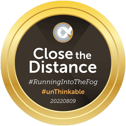 Running Into The Fog #unThinkable August 09, 2022 - OpenRECON POAP image