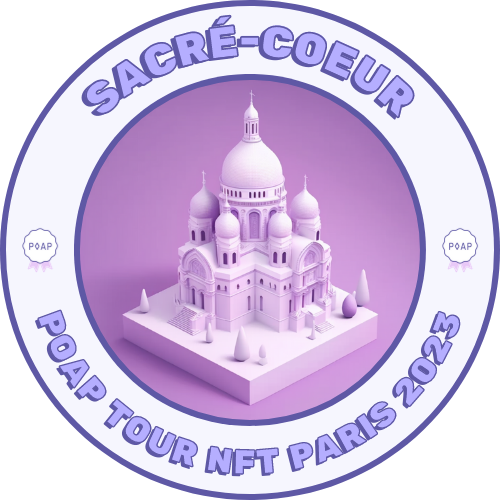 Sacré Coeur - POAP Tour NFT Paris 2023 POAP image
