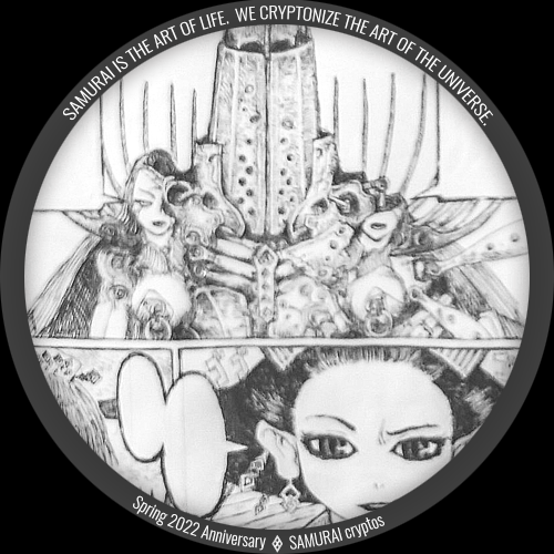 SAMURAI Crypto Symbol POAP (defy) - Spring 2022 POAP image