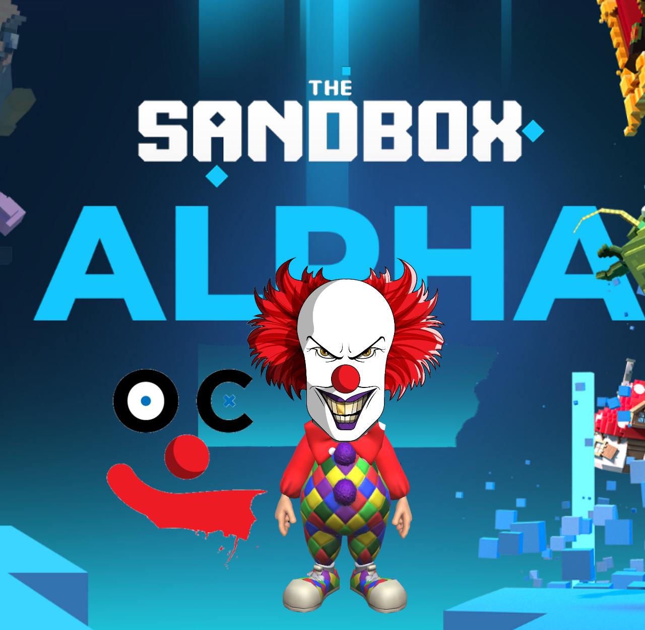 Sandbox Alpha OnlyClowns Stream POAP image