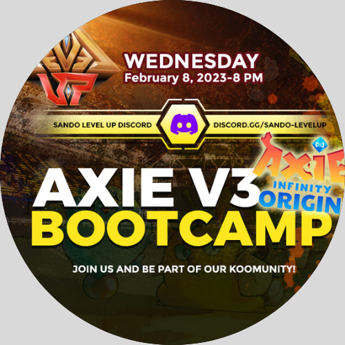 Sando-Level Up Axie v3 Bootcamp POAP image