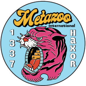 @SatelliteofLove's Leet Tiger Gate Easter Egg at MetaZoo International POAP image