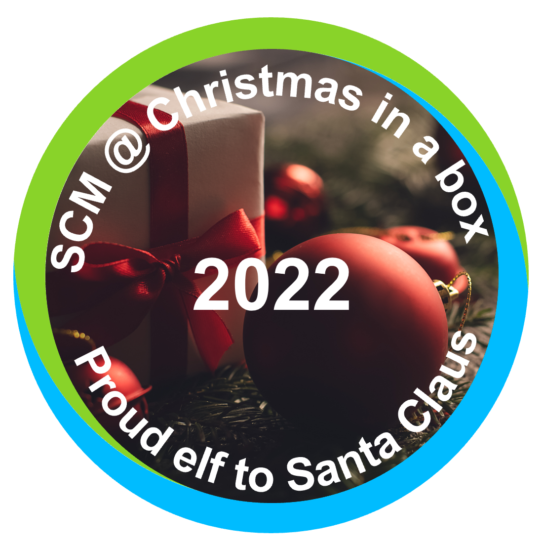 SCM @ Christmas in a box POAP image