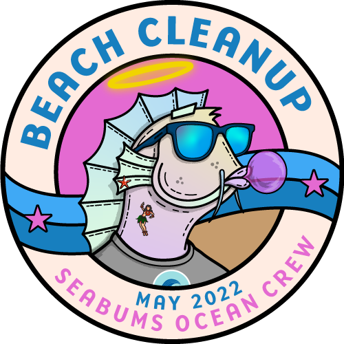 Seabums NFT Beach Cleanup - May 2022 POAP image