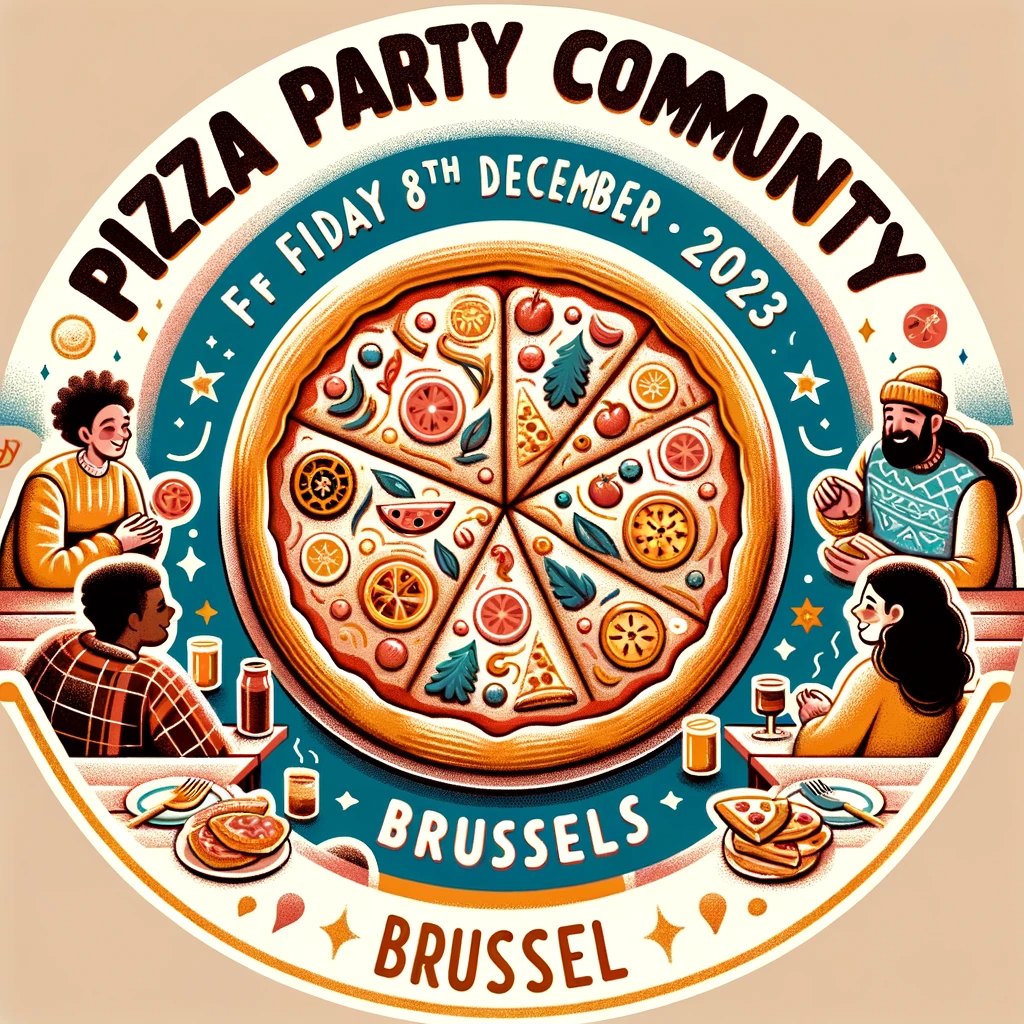 Secret Pizza Party Brussels 2023 POAP image
