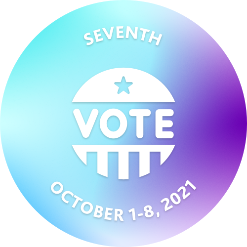 Seventh Own.fund vote POAP image