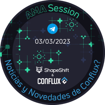 ShapeShift-Conflux AMA POAP image