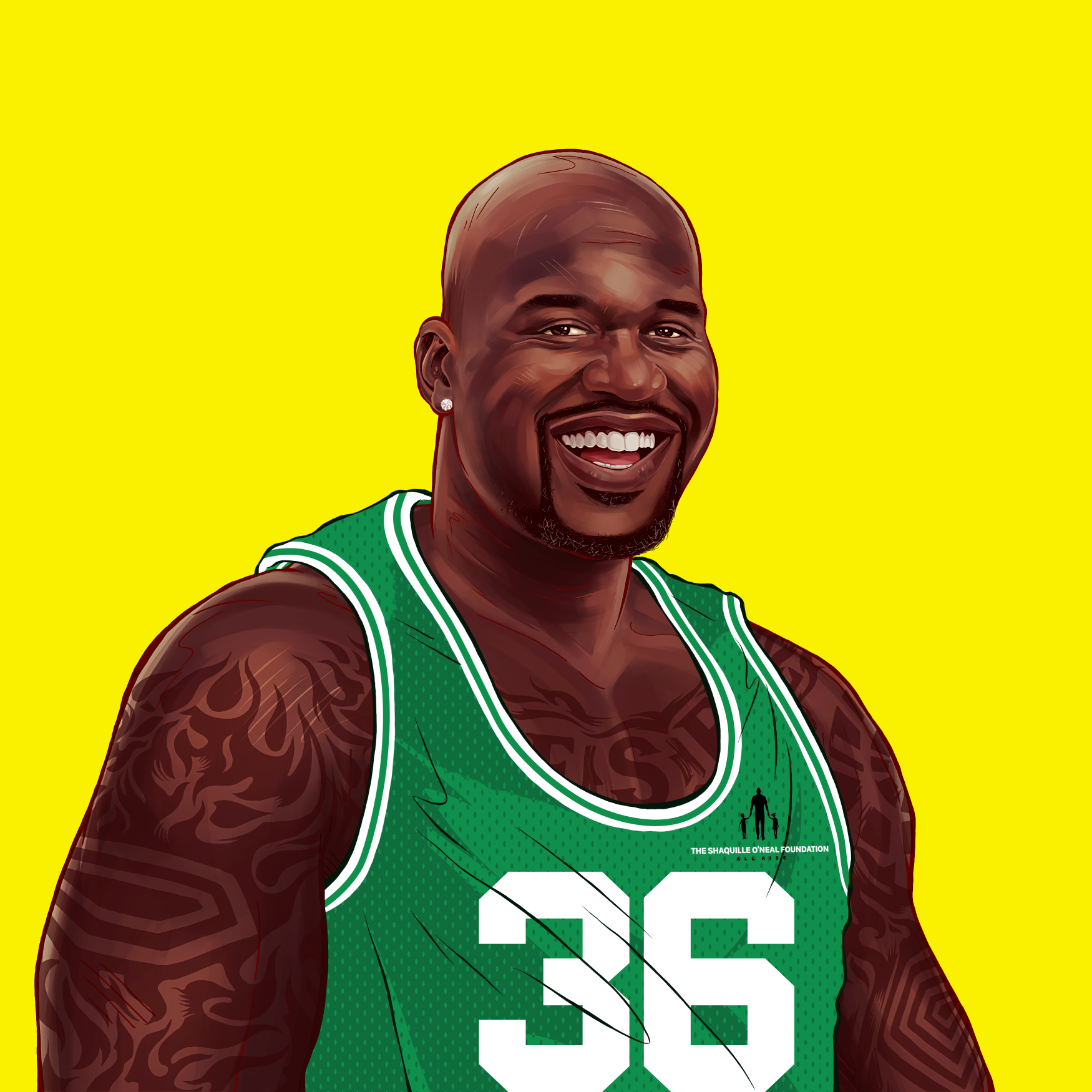 ShaqGivesBack & Game One NBA Finals POAP image