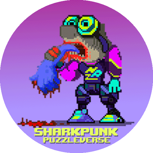 SHARKPUNK PUZZLE VERSE FAN HUB POAP image