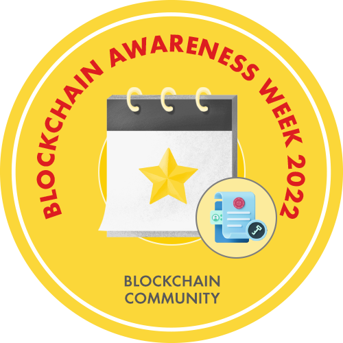 Blockchain Awareness Week - August 2022 POAP image