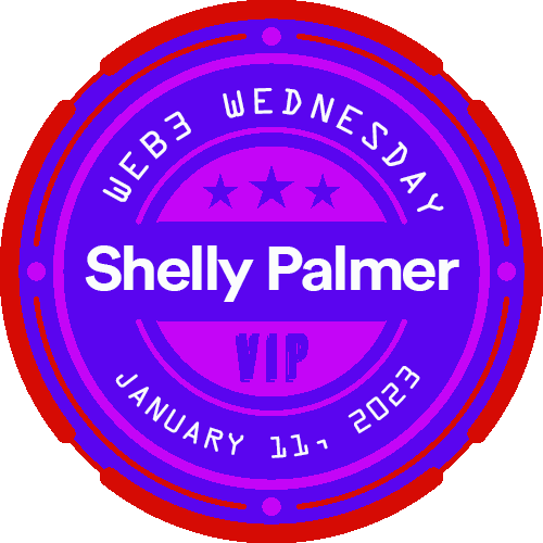 Shelly Palmer Web3 Wednesday January 11, 2023 POAP image