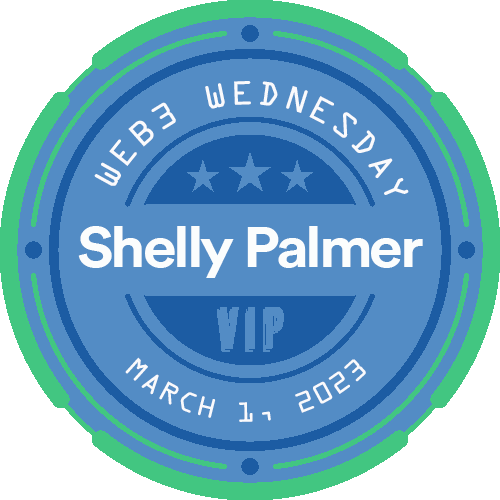 Shelly Palmer Web3 Wednesday March 1, 2023 POAP image