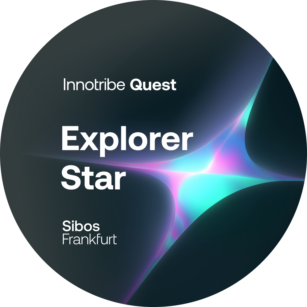 Sibos 25 - Exploration route - Explorer star POAP image